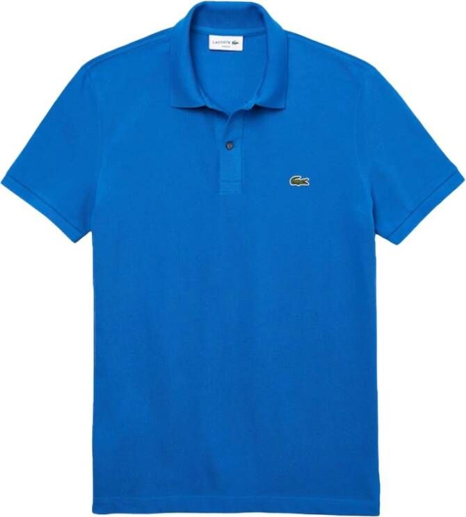 Lacoste Polo Slim Fit , Blauw, Heren