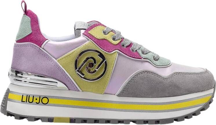 Liu Jo Sneakers maxi wonder kleurrijk , Grijs, Dames