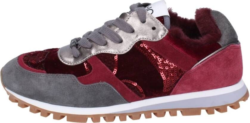 Liu Jo Vrouwen & Wedge Suede , Paars, Dames