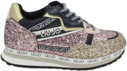 Liu Jo Scarpe Wonder 8 Glitter Zs22Lj05 4A2451 , Geel, Dames