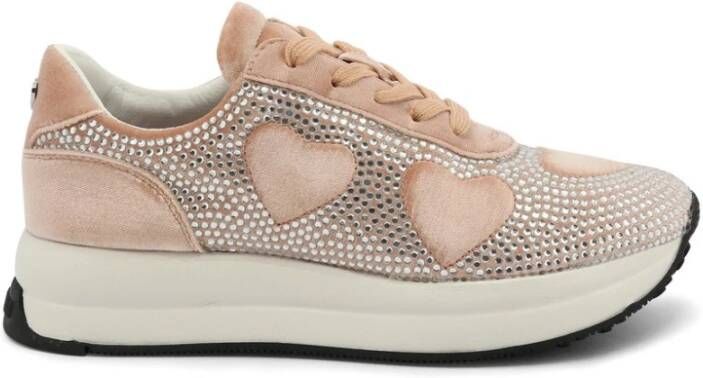 Love Moschino Sneakers Ja15294G1Dim0 , Roze, Dames