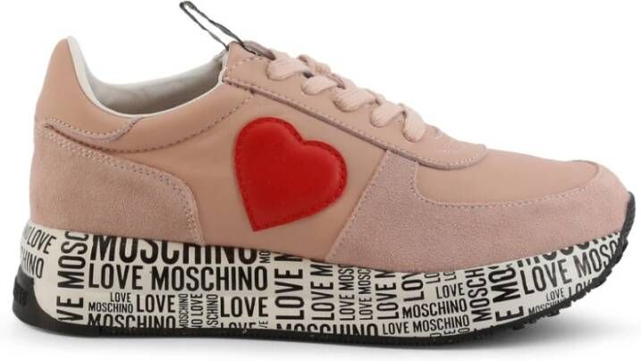 Schoenen sneakers houden van Moschino Ja15364 Cro , Wit, Dames