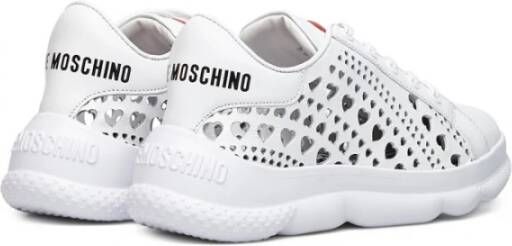 Love Moschino Sneakers Ja15384 Vit , Wit, Dames