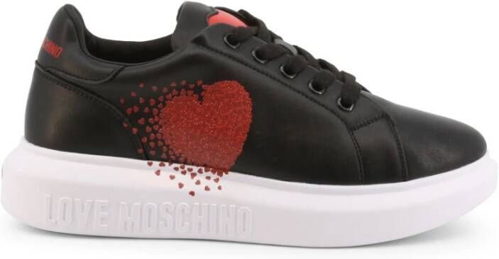 Love Moschino Ja15154g1e Sneakers Cuore , Zwart, Dames