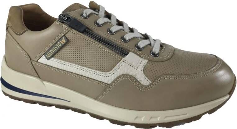 mephisto Schoenen Sneaker , Beige, Heren