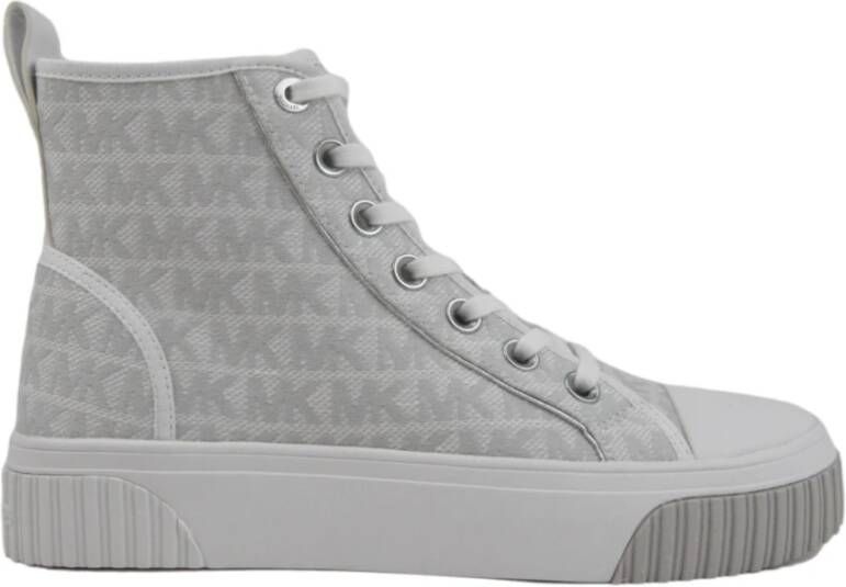 Michael Kors Sneakers Gertie High Top Zilverkleurig