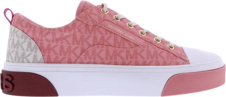 Michael Kors Oscar veter sneakers , Roze, Dames