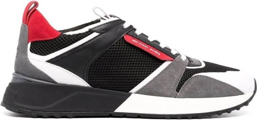 Michael Kors Theo Trainers , Zwart, Heren