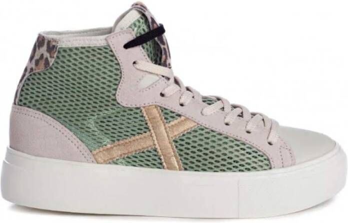 Munich Boot Combi Leopard , Groen, Dames