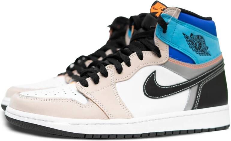 Jordan 1 High and Prototype Sneakers Nike, Wit, Heren