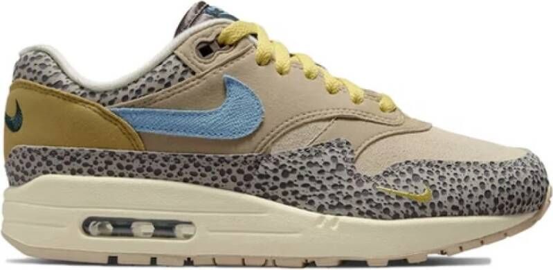 Nike AIR MAX 1 Safari Cobblestone(W)Sneakers , Beige, Dames