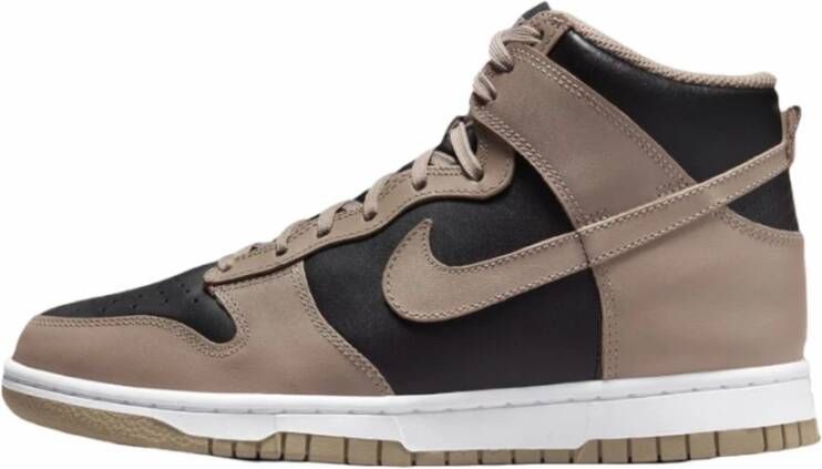 Nike Dunk High Moon Fossil Nike, Bruin, Dames