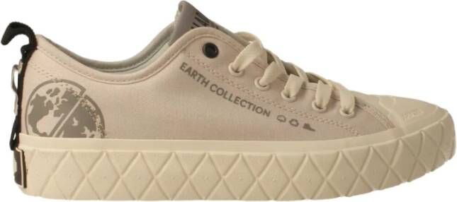 Palladium Sneakers Beige Dames