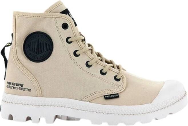 Palladium Pampa Hi Htg Supply Sneakers , Beige, Unisex