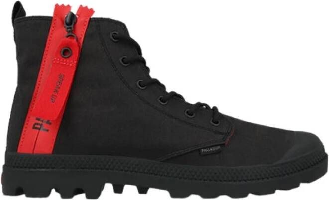 Palladium Pampa Unzipped 76443 008 M 36 shoes , Zwart, Unisex