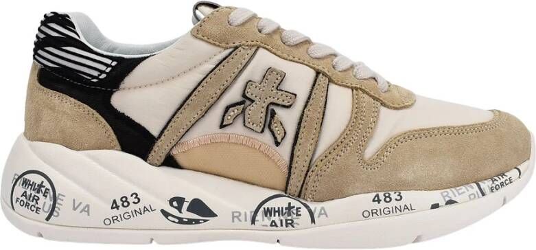 Premiata Layla Sneakers , Beige, Dames