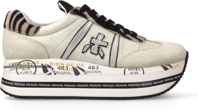 Premiata Sneakers Beth Var 22 , Grijs, Dames