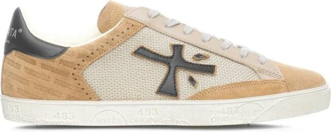Premiata Steven Sneakers , Beige, Heren