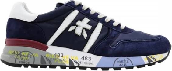 Premiata Lander 5675 Sneakers Lacci Leone Shoes , Blauw, Heren