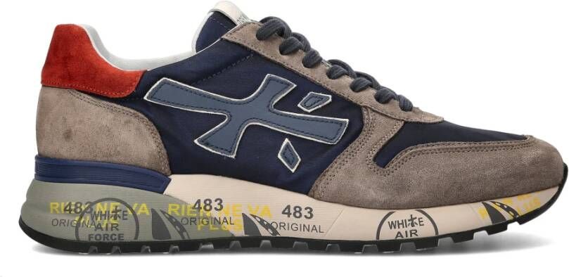 Premiata Maar schoenen sneakers Mick was 5890 22 , Blauw, Heren