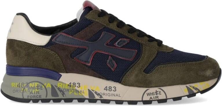 Premiata Mick Sneakers , Blauw, Heren