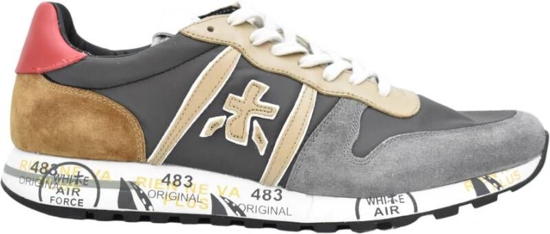Premiata Eric low top Sportschoenen , Grijs, Heren