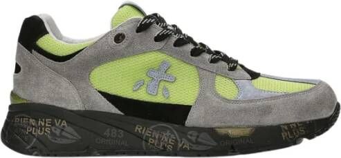 Premiata Men Shoes Sneakers Mase 5883 Green , Groen, Heren