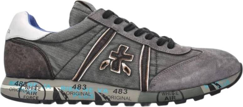 Premiata Lucy Sneakers , Grijs, Heren
