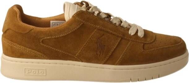 Ralph Lauren Sneakers Bruin Heren