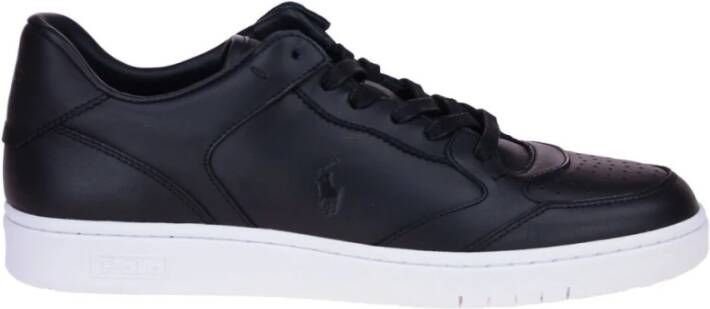 Ralph Lauren Polo Court Lux Sneakers , Zwart, Heren