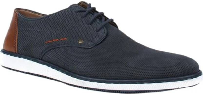 Rieker Veterschoenen & Veterboots Blauw Heren