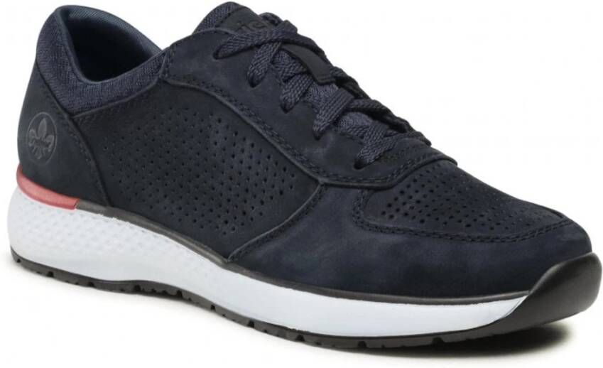 Rieker Nautische Pacific Casual Trainers , Blauw, Heren