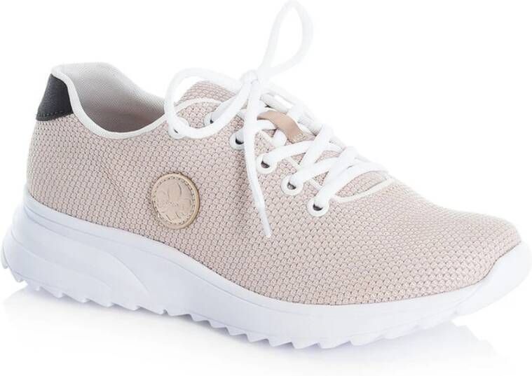 Rieker Rose Casual Trainers , Roze, Dames