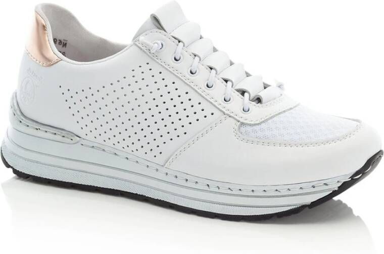 Rieker Casual Sneakers , Wit, Dames