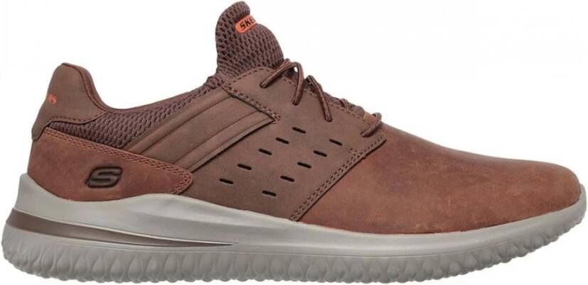 Skechers Sneakers Bruin Heren