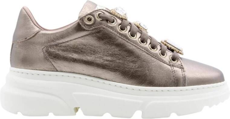 Stokton Sneakers Bruin Dames