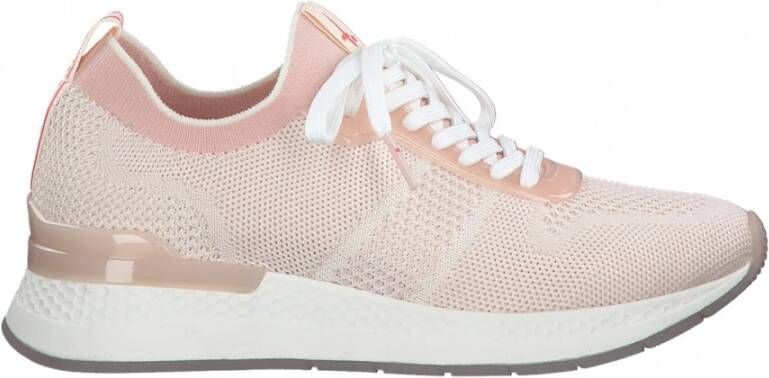 tamaris Casual trainers van poederenkam , Roze, Dames