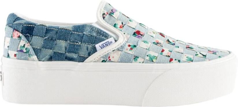 Vans Buty Classic Slip On Stackfoam Vn0A7Q5Rb12 35 , Blauw, Dames