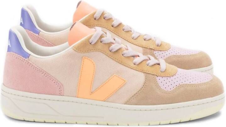 Veja Sneakers Beige Dames