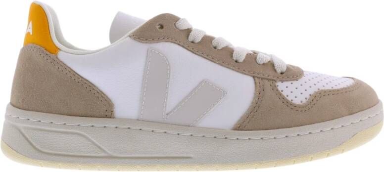 Veja V 10 Chfree Leath sneakers , Beige, Dames