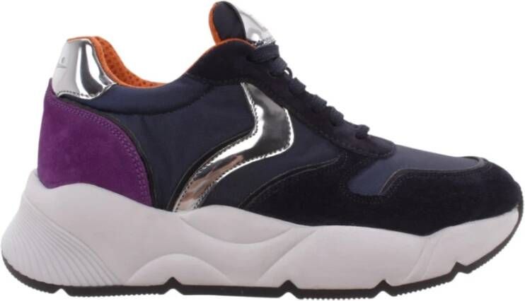 Voile blanche Sneakers Blauw Dames