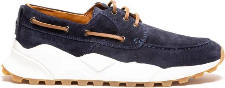 Voile blanche Sneakers Blauw Heren