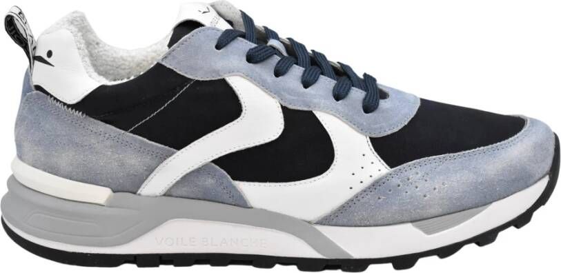 Voile blanche Sneakers Blauw Heren
