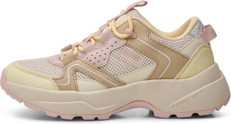 Woden Sneakers Beige Dames