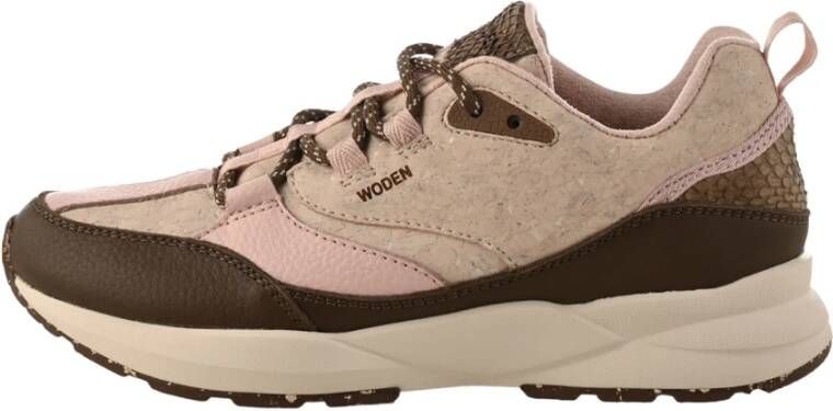 Woden Sneakers Beige Dames