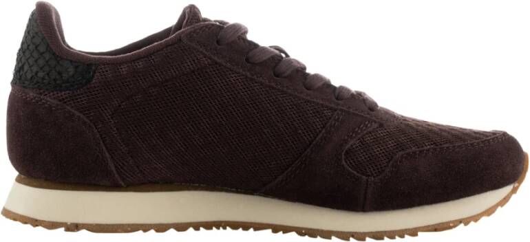 Woden Ydun Suede Mesh II Fudge , Bruin, Dames