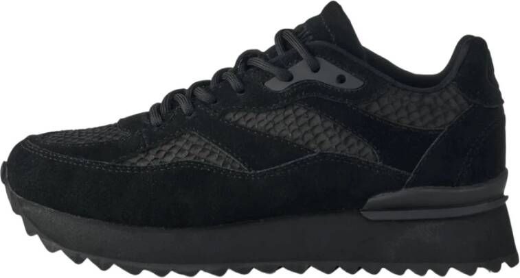 Woden Sophie Salmon Black , Zwart, Dames