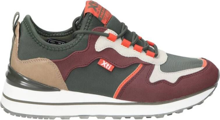 XTI Jonge sport sneakers , Groen, Heren