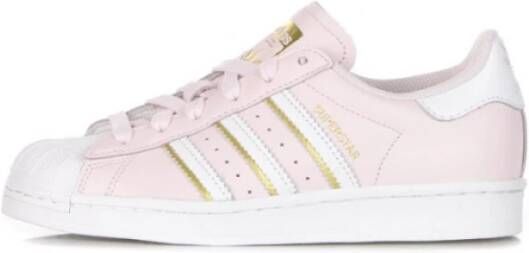 Adidas Lage Sneaker Lady Superstar W , Roze, Dames