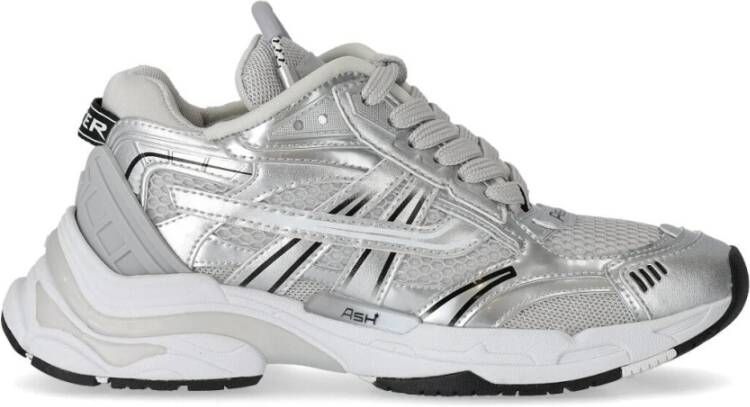 Ash Zilveren Lage Sneakers Race